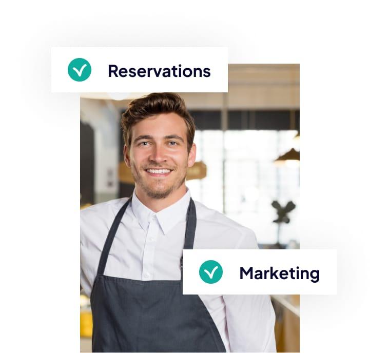 Reservations and marketing